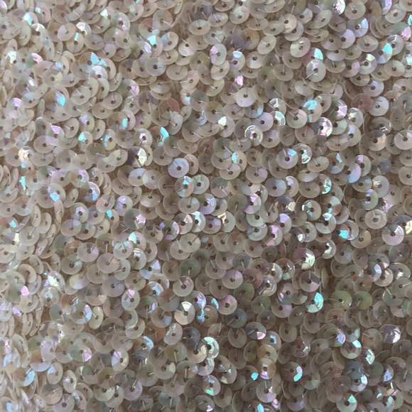 Vintage Cream AB Sequin Cardigan - Picture 2 of 7